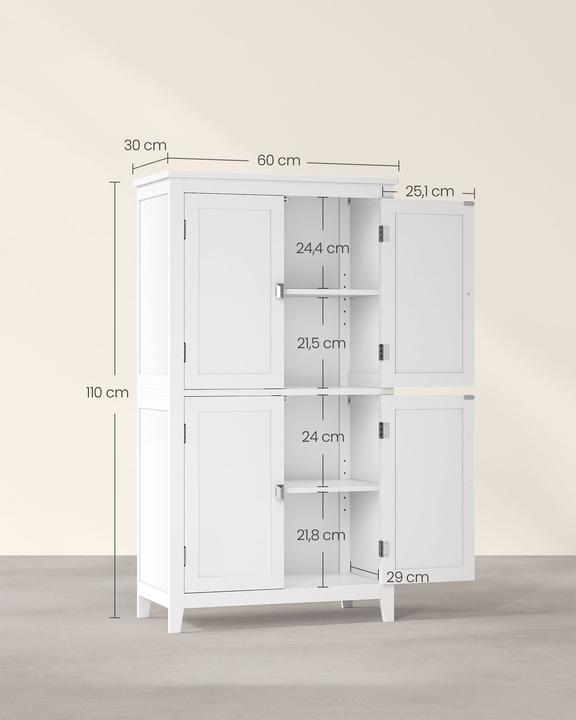 Immagine prodotto Vasagle Elise (60 x 30 x 110 cm)