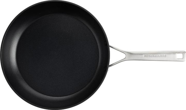 Produktbild KitchenAid Bratpfanne 28cm *schwarz* (28 cm, Bratpfanne, Edelstahl)