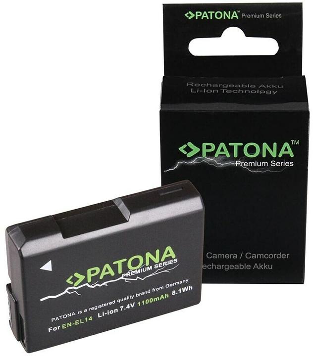 Actual product image Patona EN-EL14 Premium (Camera battery)