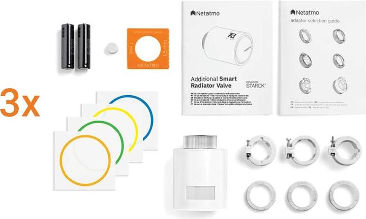 Produktbild Netatmo Smarte Heizkörperthermostate