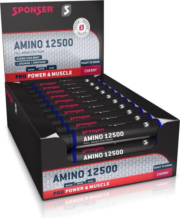 Sponser Amino 12500 (Cherry, 30 x)