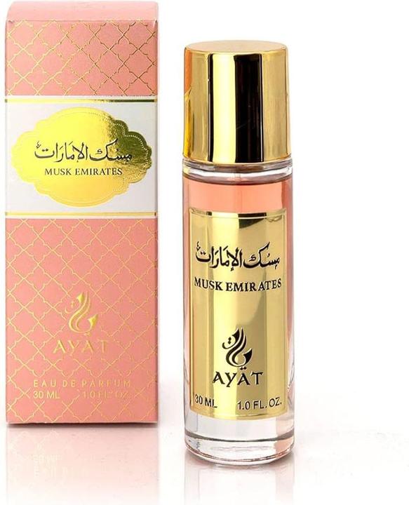 Ayat Perfumes Musk Emirates 30ml EDP Oriental Arab - Original Gift Idea for Men and Women (Eau de Parfum)