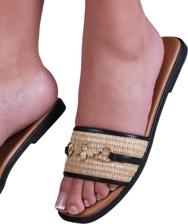 Produktbild Where's That From Sandalen Harmony Trinkhalm PU (38)