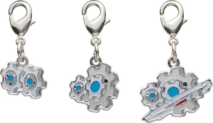 Pokémon Pokemon Center - Klink, Klang, Klinklang Schlüsselanhänger - 3 Stück