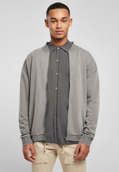 Actual product image Urban Classics Washed Sweat Bomber - 17020 (M)