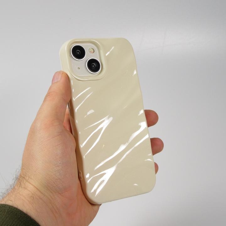 Immagine prodotto PhoneLook Coque Silicone avec forme de vague 3D mat (Apple iPhone 15)