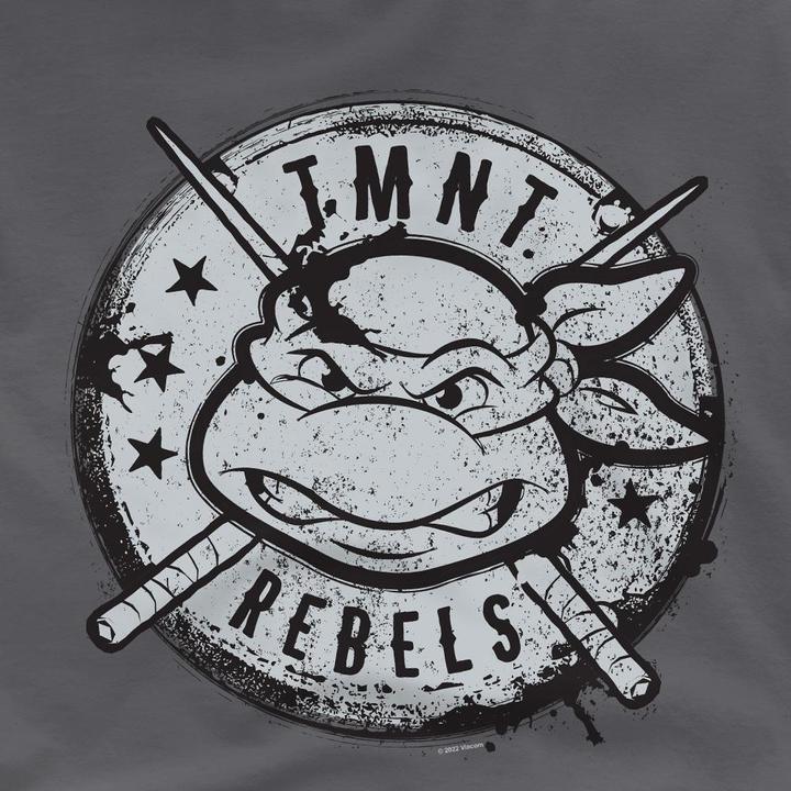 Immagine prodotto Teenage Mutant NT Rebels Maglietta Logo Effetto Invecchiato Uomo (M)