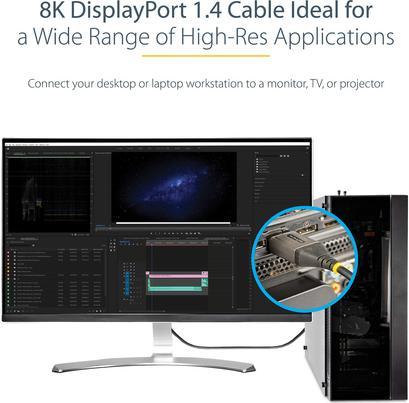Image du produit StarTech DP14VMM1M Câble DisplayPort (1 m, DisplayPort)
