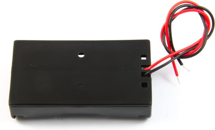 Produktbild Purecrea Batteriefach / Batteriehalter 2xAA mit Anschlusskabel
