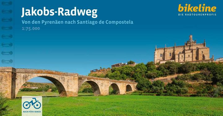 Produktbild bikeline Radtourenbuch Jakobs-Radweg (Deutsch, Esterbauer Verlag, 2023)