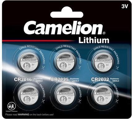 Image du produit Camelion Lithium Mix Set CR2016, CR2025, CR2032 (6 pcs, CR2032, CR2016, CR2025, 210 mAh)