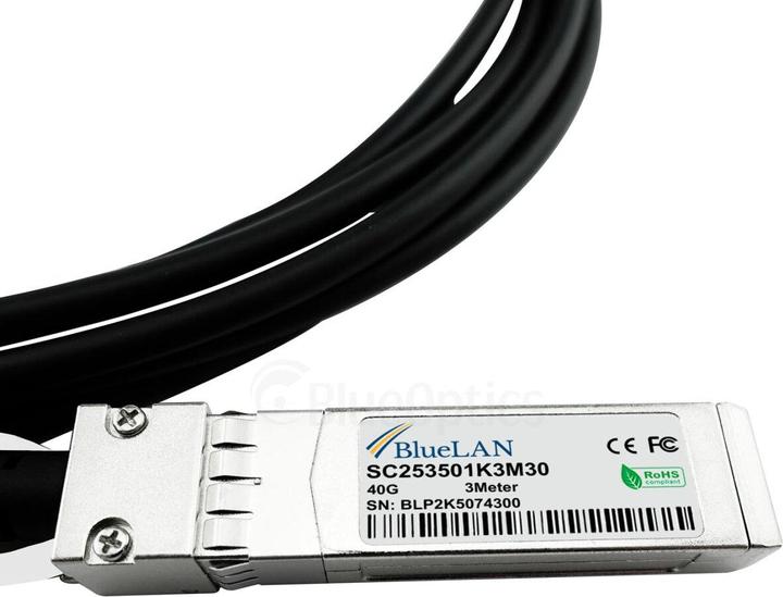 Immagine prodotto BlueLAN HPE X240 JG331A compatibile QSFP DAC SC253501K5M26