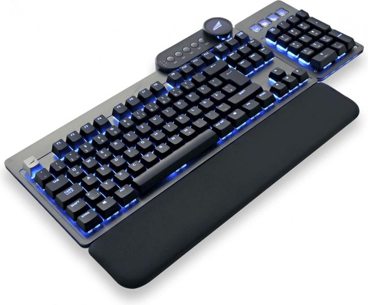 Productafbeelding Mountain Everest Max Gaming Keyboard - MX Speed Silver, ISO, DE Layout (DE, Bedraad)