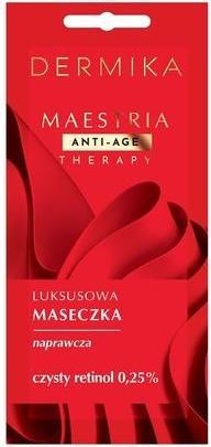 Actual product image Dermika Maestria Anti-Age Therapy Luxury Repair Mask With Pure Retinol 025 - 7g