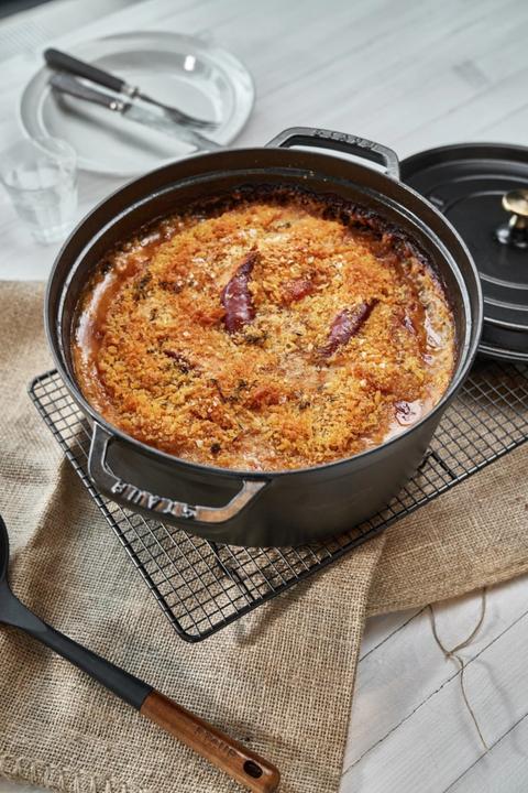 Actual product image Staub Cocotte (28 cm, Casserole + Stewpot, Cast iron)