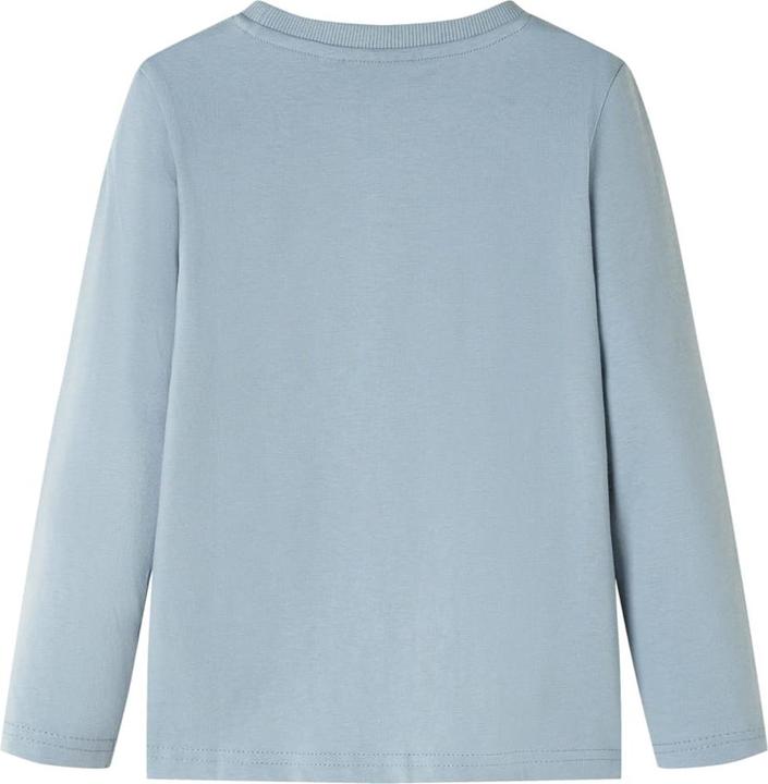 Immagine prodotto VidaXL Camicia da bambino a maniche lunghe azzurro 116,Materiale: 100 (116)