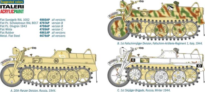 Actual product image 1:9 NSU HK 101 "Kettenkrad