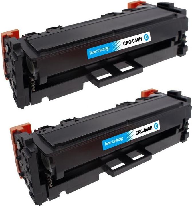 Image du produit Hermex Compatible Canon i-SENSYS LBP-654Cx Cartouches d'impression couleur cyan 2 pièces (C)