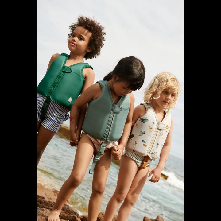 Actual product image Liewood Swimming vest Dove Sea Creature Sandy (24, 25, 26, 27, 28, 29, 30, 18-30 kg)