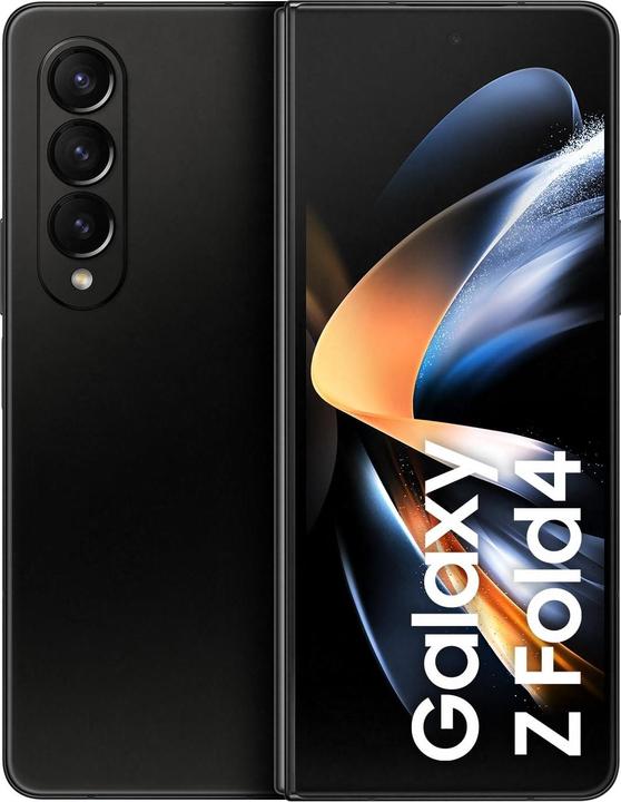 Produktbild Samsung Galaxy Z Fold4 EU (256 GB, Phantom Black, 7.60", SIM + eSIM, 5G)