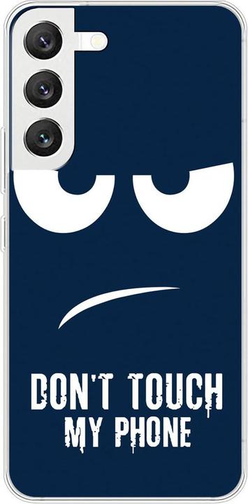 Dont Touch My Phone Blue