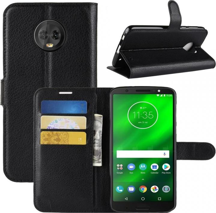 Actual product image Screenguard Motorola Moto G6 Plus Leather Guard Leather Case (Motorola Moto G6 Plus)