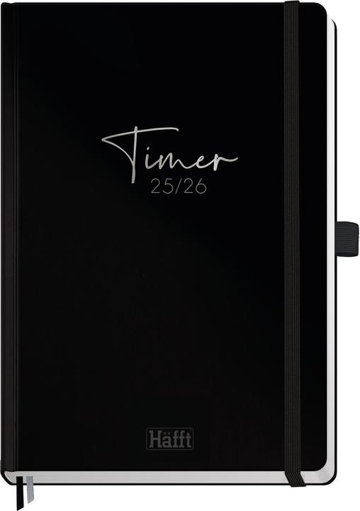 Actual product image Timer Deluxe A5 'Black Edition' 2025/2026 (A5, German)