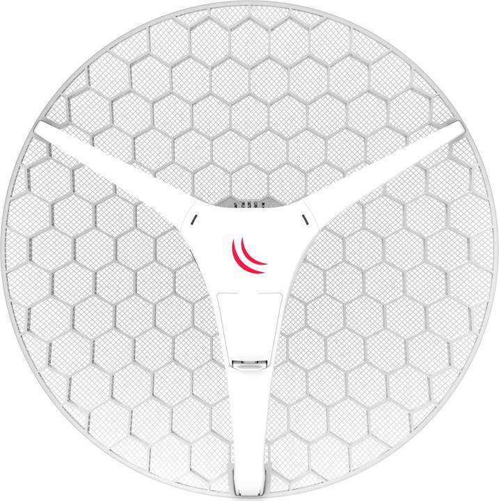 Actual product image MikroTik LHG XL HP5 - 27.5 dBi - 5 GHz - IEEE 802.11a,IEEE 802.11n - 10/100Base-T(X) - 51 (Wi-Fi)