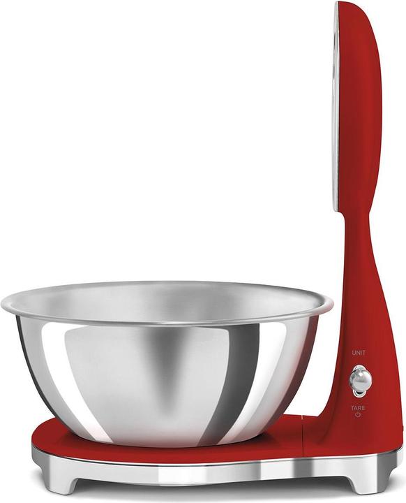 Image du produit Smeg KSF01RDWW Balance de cuisine, rouge