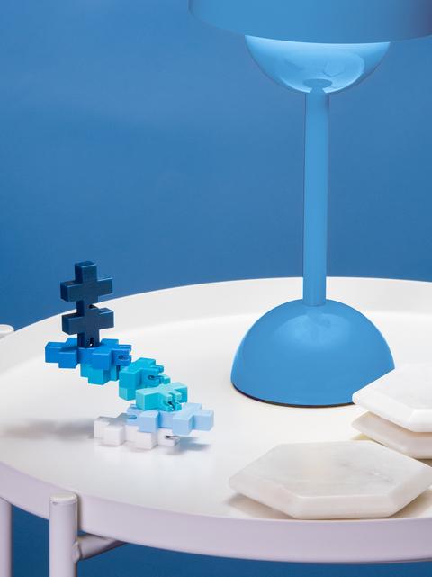 Image du produit Plus-Plus Blocs de construction Hexel Flex, bleu