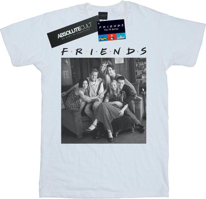 Friends Black And White Photo TShirt Mädchen