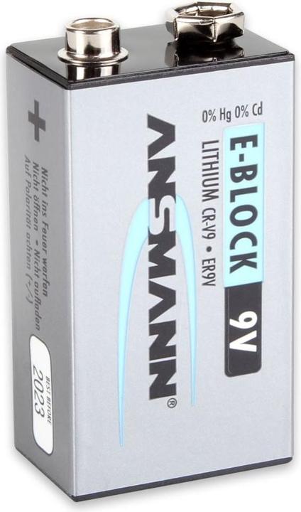 Produktbild Ansmann Extrem (1 Stk., 9V Block, 1200 mAh)
