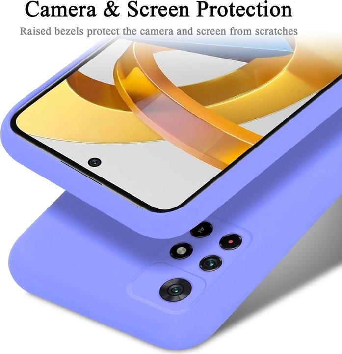 Produktbild Cadorabo TPU Liquid Silicone Case Hülle für Xiaomi POCO M4 PRO 5G (Xiaomi Poco M4 Pro 5G)