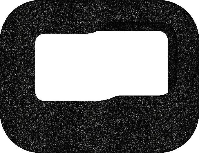 Actual product image Ueli Express GoPro Hero 12 / 11 / 10 / 9 windscreen housing (Hero 11 Black, Hero 9 Black, Hero 10 Black, Hero 12)
