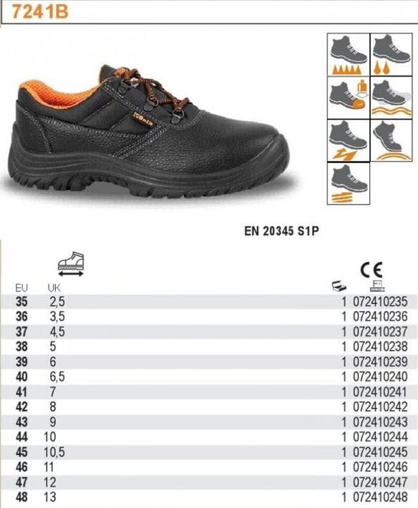 Produktbild BETA Tools 7241B 48-sapato COM Sola Intermà£ â€° Dia (47)