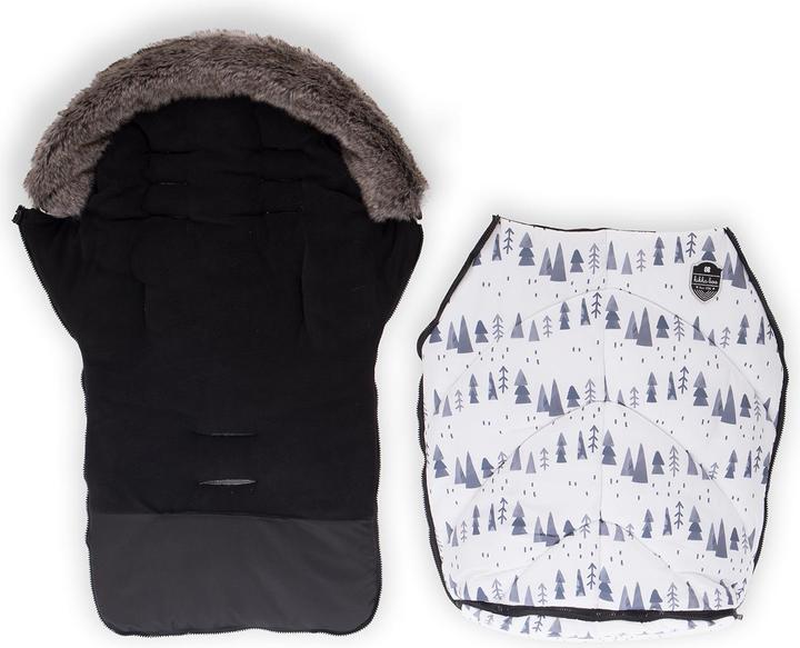 Actual product image Kikkaboo Footmuff Shiny Nylon Stroller