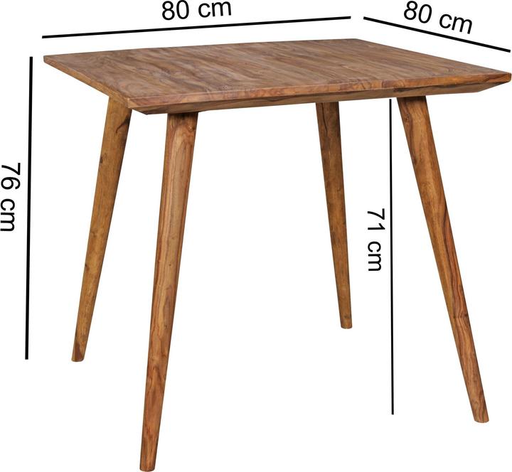Actual product image Wohnling Repa (80 x 80 x 76 cm)