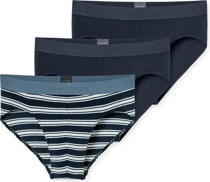 Schiesser Slip 95/5 Organic Cotton (4, 3er Pack)