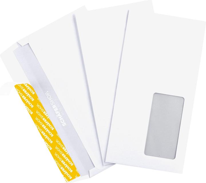 Image du produit Schäfer Shop Enveloppes Genius autocollantes de SHOP, DIN long, 1000 pièces (DL, 1000 x)