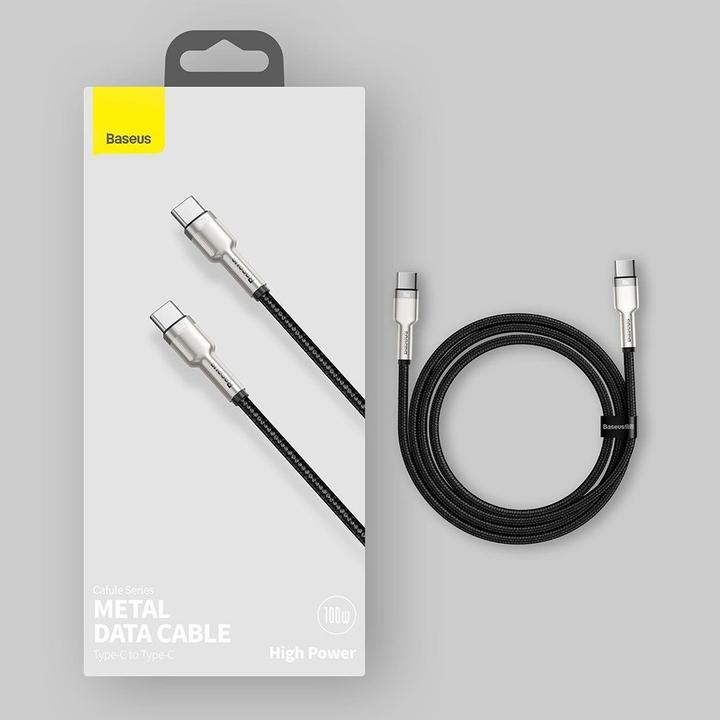Actual product image Baseus USB-C – USB-C (2 m, USB 2.0, 100 W)