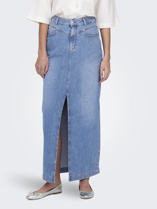 Image du produit Only Taille haute Jupe longue Jupe en jean (34, XS)