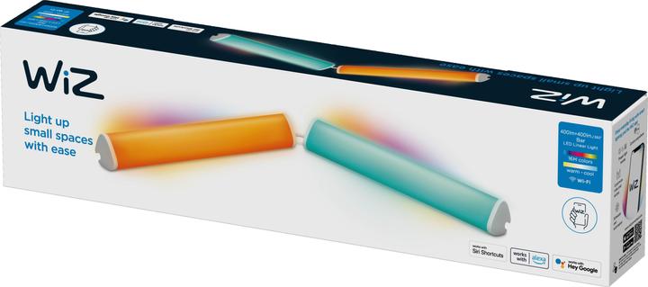 Actual product image WiZ Wi-Fi BLE Light Bar EU Type C Dual Pack (800 lm)