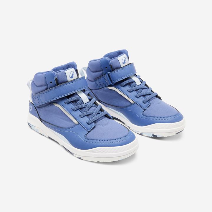 Immagine prodotto Decathlon Turnschuhe Kinder hoch Schnürsenkel Klettverschluss - Playventure blau (38)