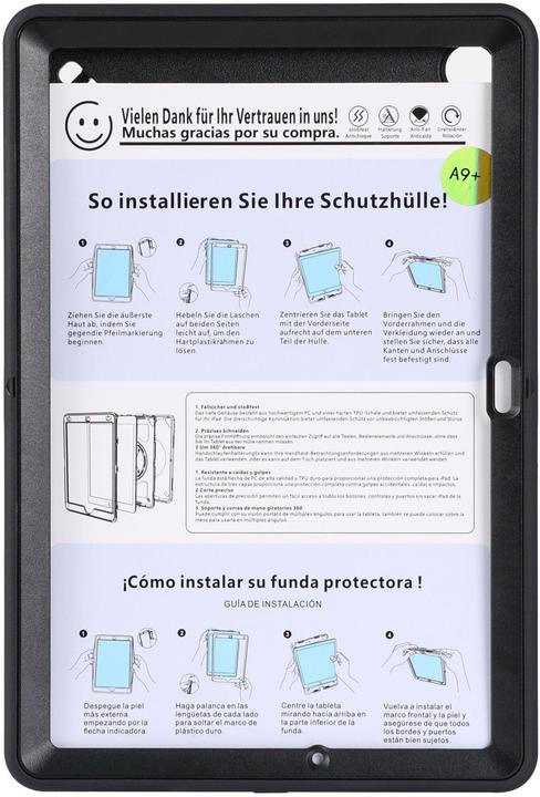 Immagine prodotto JT Berlin Robusta custodia con cavalletto e cinturino (Galaxy Tab A9+)