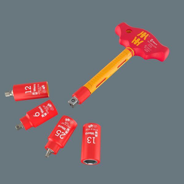 Produktbild Wera 410 i VDE B RA VDE-isoliert Quergriff- 3/8 (Innenvierkant)