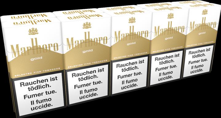 Actual product image Marlboro Gold 100's (10 pcs.)