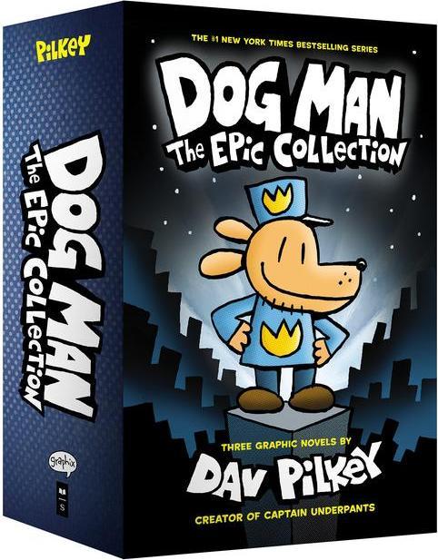 Produktbild Dog Man: The Epic Collection: From the Creator of Captain Underpants (Dog Man #1-3 Box Set) (Englisch, Dav Pilkey, 2018)