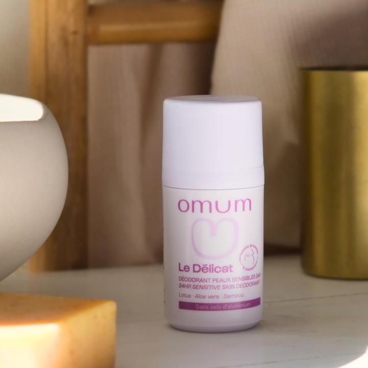 Image du produit Omum Le Délicat 24HR Déodorant peau sensible (Roll-on, 50 ml)