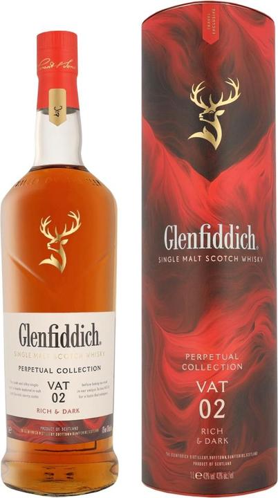 Glenfiddich Perpetual Collection Vat 2 + GB (Single Malt, 1 x 100 cl)