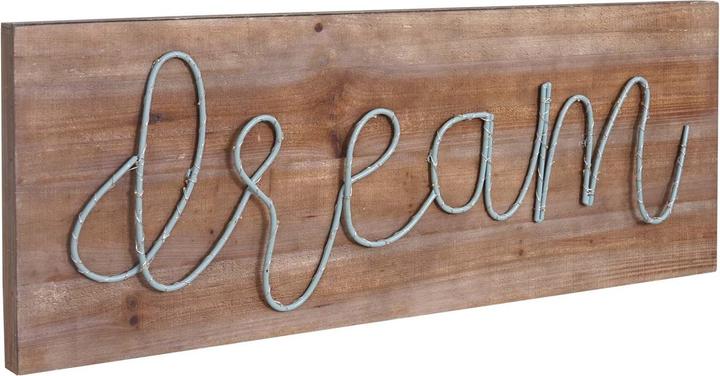 Produktbild Swisshandel24 LED-Holzschild, Leuchtbild Wandbild, Landhaus - 28x72x3cm, dream (28 x 72 x 3 cm)